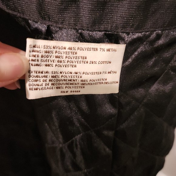 Laundry by Design Black Long  Jacket Sz XS - Picture 13 of 13